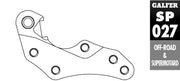 Galfer Brake Caliper Relocation Bracket for 2018-2020 GAS GAS Black Oversize Front Billet Aluminium #SP027