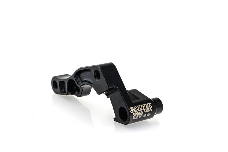 Galfer Brake Caliper Relocation Bracket for 2019-2024 HONDA CRF Black Oversize Front Billet Aluminium