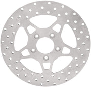 EBC FSD Series Stainless Steel Front Brake Rotor for Big Twins for 2000-2017 Harley-Davidson Machined Solid One Piece (Fixed) Wide Band #FSD008
