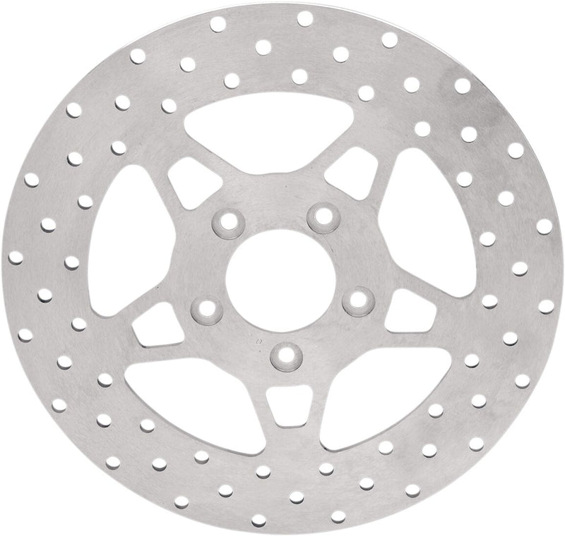 EBC FSD Series Stainless Steel Front Brake Rotor for Big Twins for 2000-2017 Harley-Davidson Machined Solid One Piece (Fixed) Wide Band #FSD008