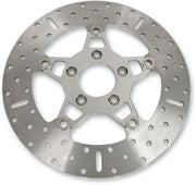 EBC FSD Series Stainless Steel Front Brake Rotor for Big Twins for 2000-2017 Harley-Davidson Polished 5-Button Two Piece (Floating) Wide Band #FSD010