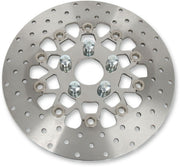 EBC Custom Stainless Steel Rear Brake Rotor for 1987-1999 Harley-Davidson Silver Wide Band Two Piece (Floating)