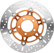 EBC MD Series Pro-Lite Contour X Brake Rotor for 1988-2010 SUZUKI Polished Yellow Front Two Piece (Floating) Steel