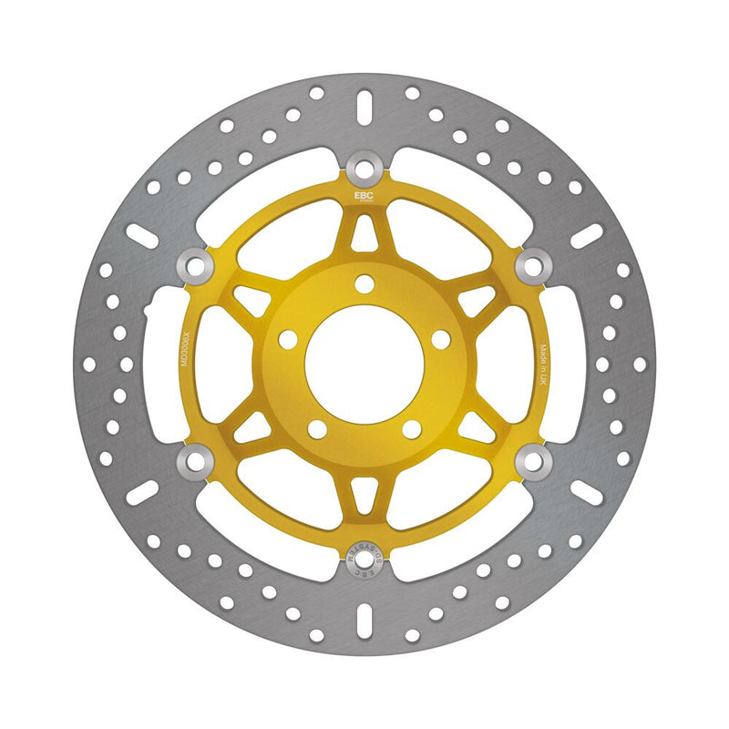 EBC X-Series Brake Rotor for 1989-2009 SUZUKI Gold Stainless Steel Full-Floating Front Front Left Two Piece (Floating) #MD3006X