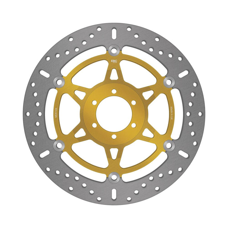 EBC X-Series Brake Rotor X Series Gold Stainless Steel Front Two Piece (Floating) #MD614X
