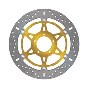 EBC X-Series Brake Rotor for 2003-2006, 2008-2011 DUCATI X Series Gold Stainless Steel Front Two Piece (Floating) #MD622X