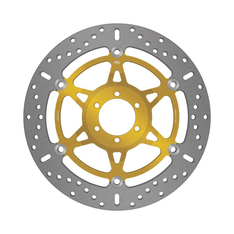 EBC X-Series Brake Rotor X Series Gold Stainless Steel Front Two Piece (Floating) #MD633X