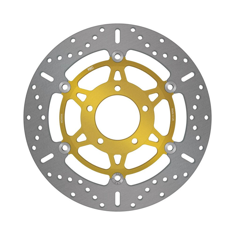 EBC X-Series Brake Rotor X Series Gold Stainless Steel Front Two Piece (Floating)