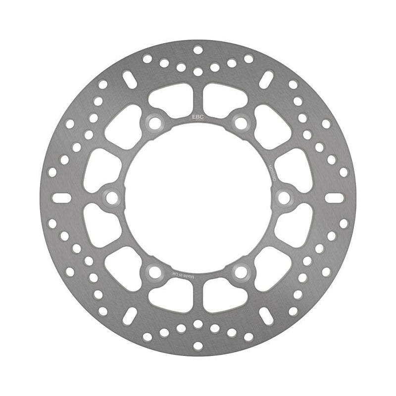 EBC Round D-Series Scooter Brake Rotor for 1998-2002 SUZUKI Scooter Series Silver Stainless Steel Front One Piece (Fixed) #MD929D