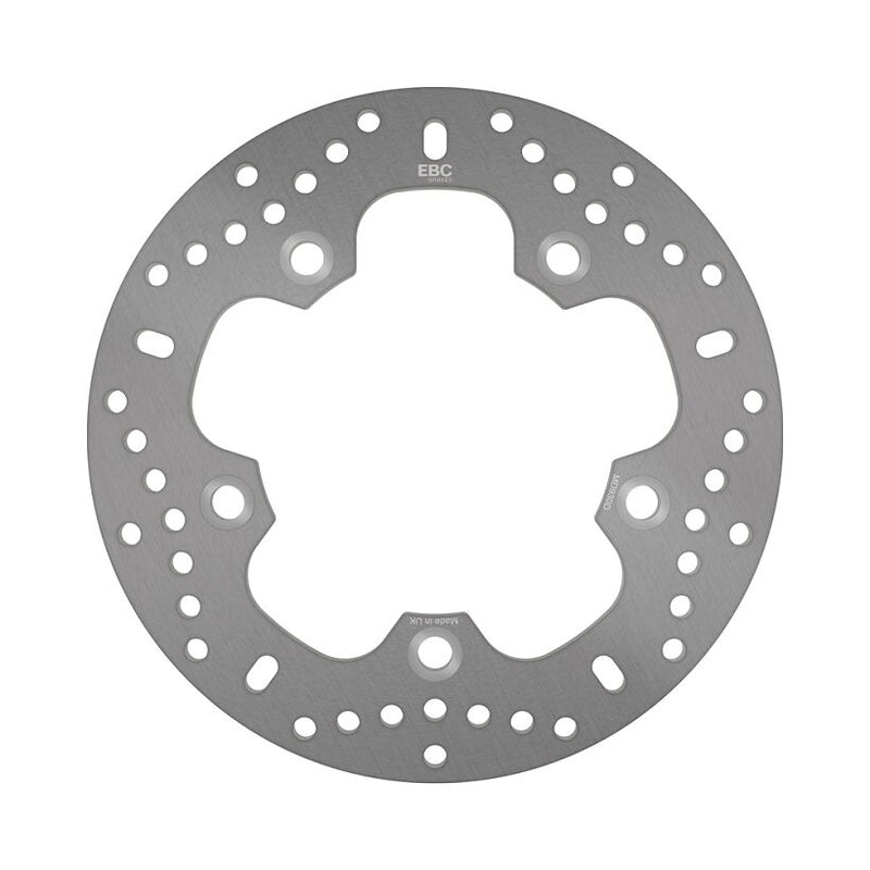 EBC Round D-Series Scooter Brake Rotor for 1998-2002 SUZUKI Scooter Series Silver Stainless Steel Rear One Piece (Fixed) #MD930D