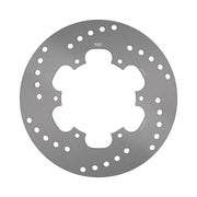 EBC Round D-Series Scooter Brake Rotor Scooter Series Silver Stainless Steel Front One Piece (Fixed) #MD956D