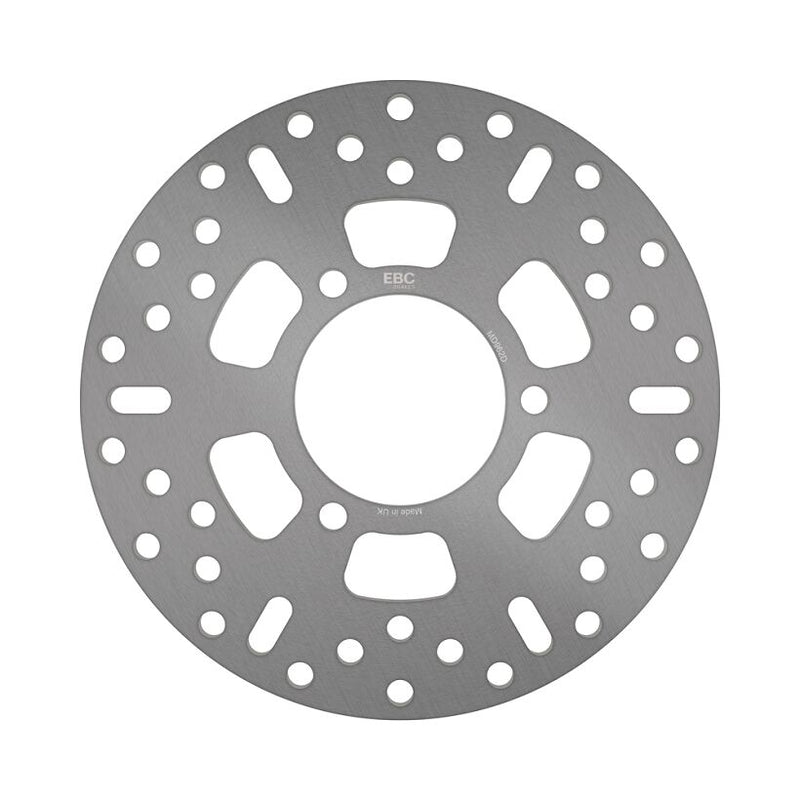 EBC Round D-Series Scooter Brake Rotor Scooter Series Silver Stainless Steel Rear One Piece (Fixed) #MD962D