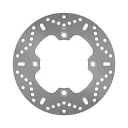 EBC Round D-Series Scooter Brake Rotor for 2000-2009 HONDA Scooter Series Silver Stainless Steel Front One Piece (Fixed)