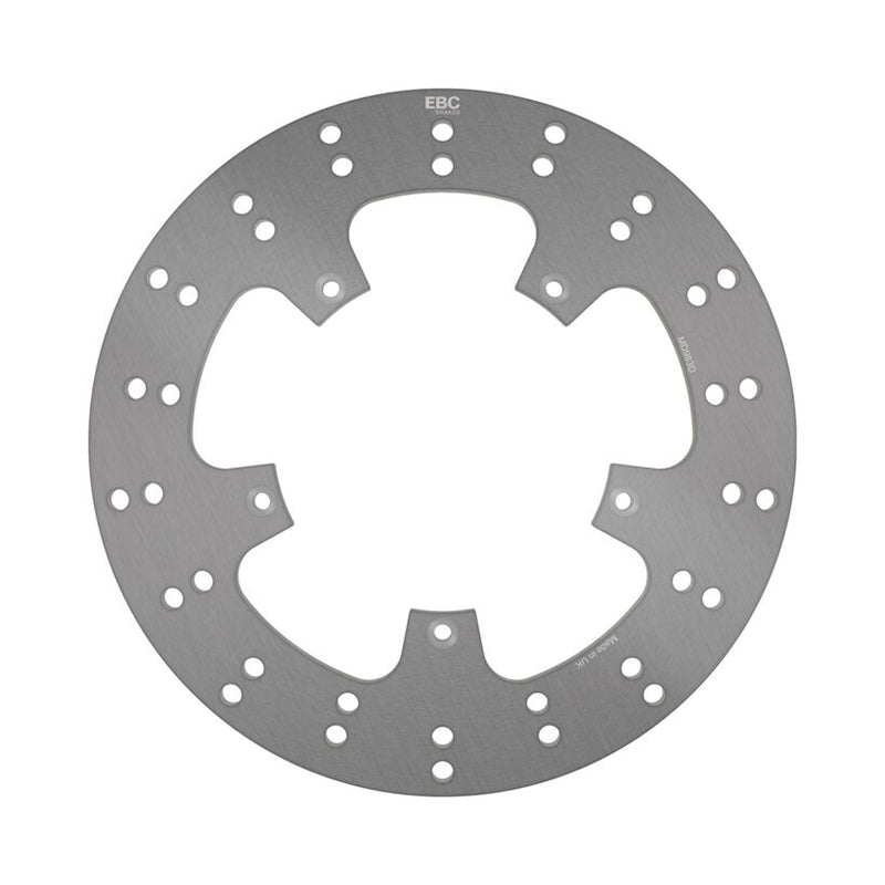 EBC Round D-Series Scooter Brake Rotor Scooter Series Silver Stainless Steel Front One Piece (Fixed) #MD983D