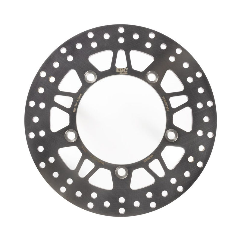EBC Round D-Series Scooter Brake Rotor for 2003-2020 SUZUKI Scooter Series Silver Stainless Steel Front One Piece (Fixed) #MD994D