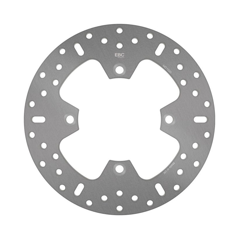 EBC Round HPSR solid brake rotor HPSR Series Silver Stainless Steel Rear One Piece (Fixed) #MD1020