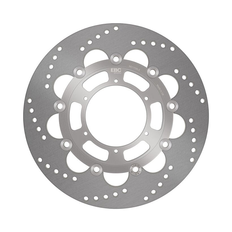 EBC Round Pro-Lite Brake Rotor for 1993-2001 HONDA NSR 125 R Pro-Lite Series Stainless Steel Zinc Front Two Piece (Floating) Aluminium Alloy