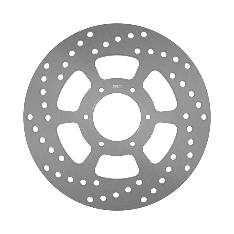 EBC Round HPSR solid brake rotor for 1989-2000 HONDA HPSR Series Silver Stainless Steel Front One Piece (Fixed) #MD1147LS