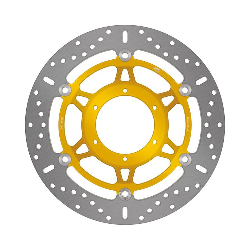 EBC X-Series Brake Rotor for 2006-2007 HONDA CBR 1000 RR X Series Gold Stainless Steel Front Two Piece (Floating) #MD1161X