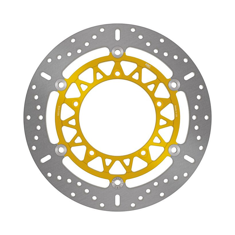 EBC X-Series Brake Rotor for 2006-2014 YAMAHA X Series Gold Stainless Steel Front Two Piece (Floating) #MD2101X