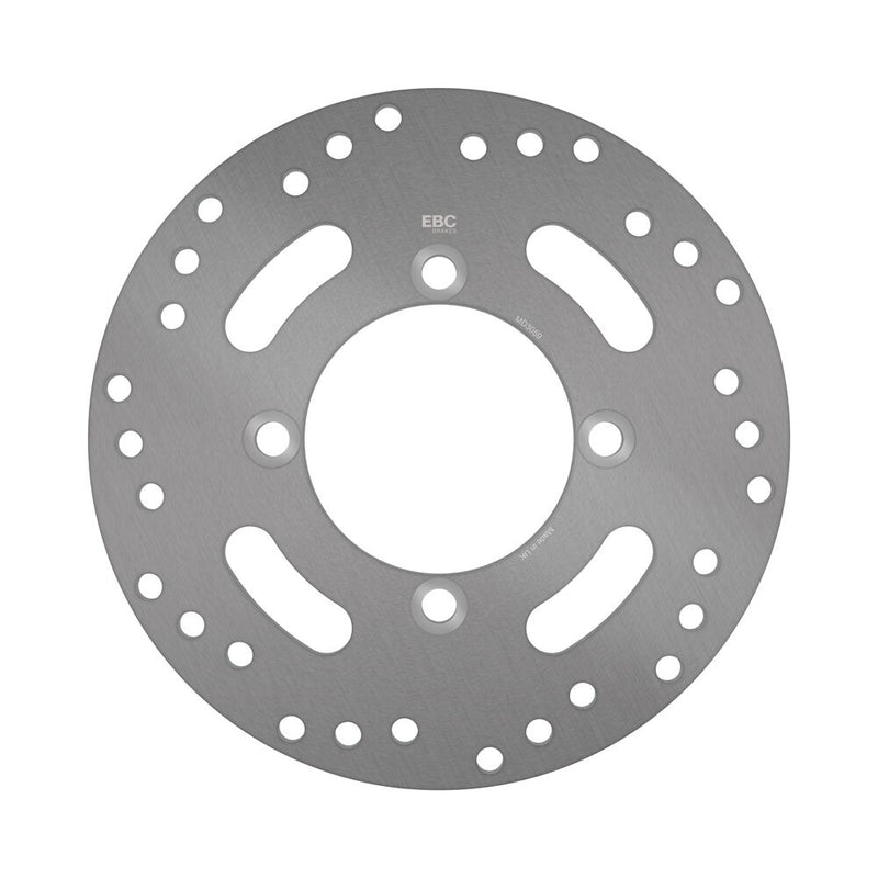 EBC Round HPSR solid brake rotor for 1991-1996 SUZUKI HPSR Series Gold Stainless Steel Rear One Piece (Fixed) Zinc #MD3059