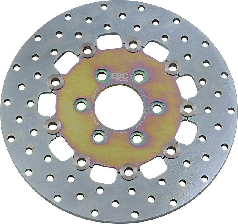 EBC MD Series Pro-Lite Brake Rotor for 2000-2003 SUZUKI VL 1500 LC Pro-Lite Series Silver Rear Two Piece (Floating) Stainless Steel #MD3086