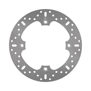 EBC Round D-Series Fixed Offroad Brake Rotor for 1990-2003 HONDA D Series Silver Stainless Steel Rear One Piece (Fixed) Zinc