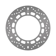 EBC Round D-Series Scooter Brake Rotor for 2007-2025 HONDA Scooter Series Silver Stainless Steel Front One Piece (Fixed) Zinc