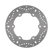 EBC Round D-Series Scooter Brake Rotor for 2007-2022 HONDA Scooter Series Silver Stainless Steel Rear One Piece (Fixed) Zinc