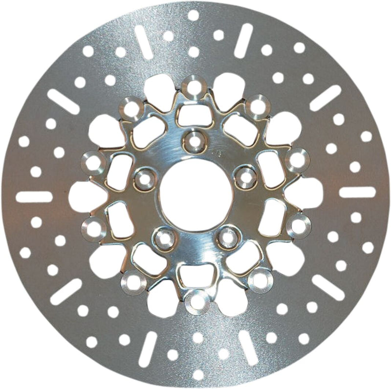 EBC Brake Rotor for Harley-Davidson for 2006-2017, 2021-2026 Harley-Davidson Unfinished Cast Wheel Spoke Wheel Front Left Two Piece (Floating) Stai... #MD518