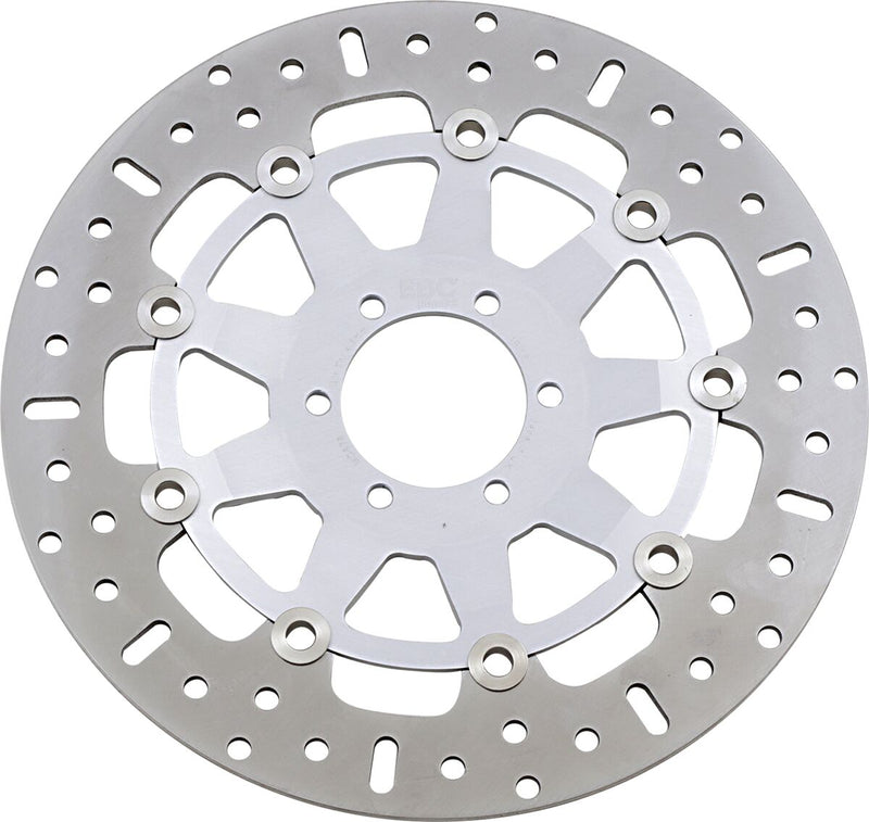 EBC Brake Rotor for Victory for 2003-2017 VICTORY Pro-Lite Series Silver Front Front Left Two Piece (Floating) Stainless Steel #MD678