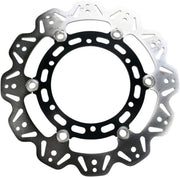 EBC VR Series Vee-Rotor™ for 2003-2015 YAMAHA Floating Wave® Brake Rotor Black Stainless Steel Full-Floating Front Front Left Two Piece (Floating)... #VR2082BLK