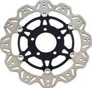 EBC VR Series Vee-Rotor™ for 2003-2005 SUZUKI GSX-R Vee Series Brake Rotor Black Stainless Steel Front Two Piece (Floating) #VR3104BLK
