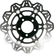 EBC VR Series Vee-Rotor™ for 2004-2019 KAWASAKI Vee Series Brake Rotor Black Stainless Steel Front Two Piece (Floating)