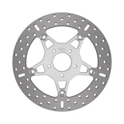 EBC Round Pro-Lite Brake Rotor for 2008-2019 Harley-Davidson Black Silver Front Front Left Two Piece (Floating) Aluminium Alloy Stainless Steel #MD520