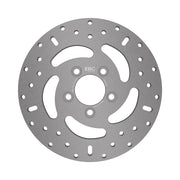 EBC Round Fixed Brake Rotor for 2006-2022 Harley-Davidson Gold Stainless Steel Rear Left One Piece (Fixed) Zinc #MD524