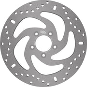 EBC Brake Rotor for 2014-2026 Harley-Davidson Silver Zinc Front Left One Piece (Fixed) Stainless Steel #MD526