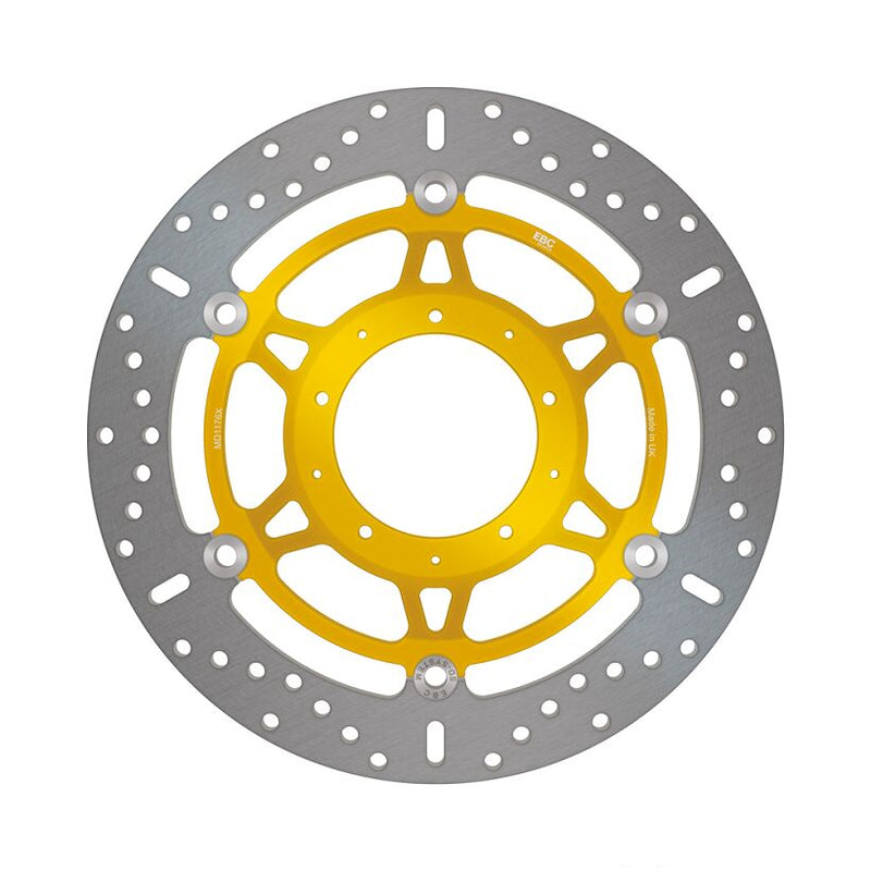 EBC X-Series Brake Rotor for 2010-2019, 2021, 2023-2026 HONDA X Series Gold Stainless Steel Front Two Piece (Floating) #MD1176X