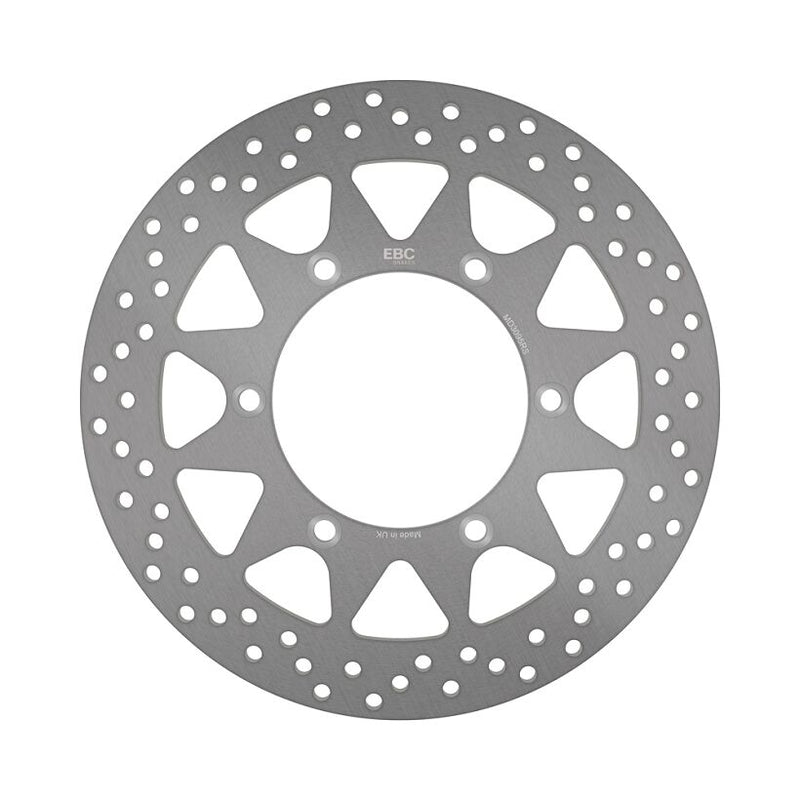 EBC Round HPSR solid brake rotor for 2009-2015 SUZUKI VL 800 C HPSR Series Silver Stainless Steel Solid-Mount Front One Piece (Fixed) #MD3095RS