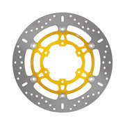 EBC X-Series Brake Rotor for 2009-2017 SUZUKI GSX-R 1000 X Series Gold Stainless Steel Front Two Piece (Floating) Aluminium