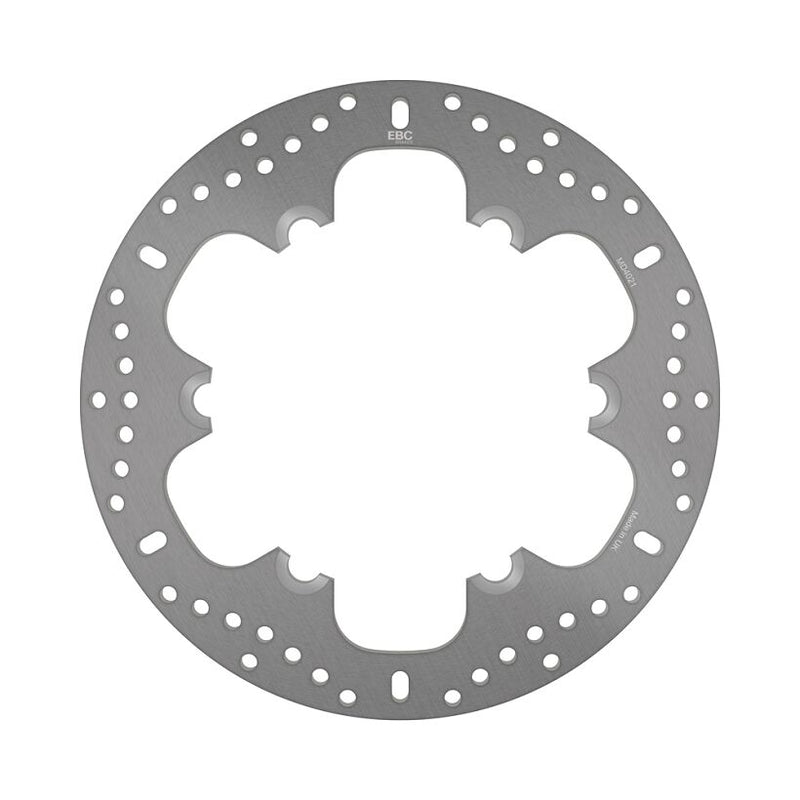 EBC Round HPSR solid brake rotor for 1988-1990 KAWASAKI ZX-10 1000 HPSR Series Silver Stainless Steel Front One Piece (Fixed) #MD4021