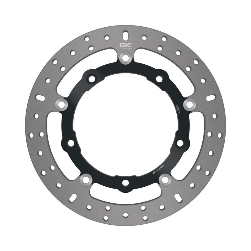 EBC Round Pro-Lite Brake Rotor for 2004-2006 TRIUMPH TIGER 955 I Pro-Lite Series Silver Stainless Steel Full-Floating Front Two Piece (Floating) Al... #MD676