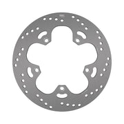 EBC Round HPSR solid brake rotor for 2004-2006 TRIUMPH TIGER 955 I HPSR Series Silver Stainless Steel Solid-Mount Rear One Piece (Fixed) #MD677