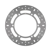 EBC Round HPSR solid brake rotor for 2007-2020 MOTO GUZZI HPSR Series Silver Stainless Steel Solid-Mount Rear One Piece (Fixed)