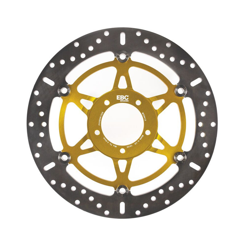 EBC X-Series Brake Rotor for 2009-2025 DUCATI X Series Gold Stainless Steel Front Two Piece (Floating) #MD841X