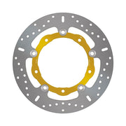 EBC Round Pro-Lite Brake Rotor for 2004-2007, 2012-2026 YAMAHA Pro-Lite Series Black Silver Full-Floating Front Two Piece (Floating) Billet Steel S...