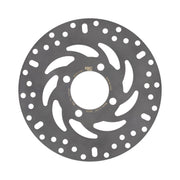 EBC Round D-Series Scooter Brake Rotor for 2010-2022 HONDA Scooter Series Silver Stainless Steel Solid-Mount Front One Piece (Fixed) #MD9134D