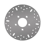 EBC Round D-Series Scooter Brake Rotor Scooter Series Silver Stainless Steel Solid-Mount Front One Piece (Fixed)