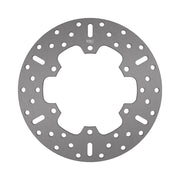 EBC Round Fixed Brake Rotor for 2014-2020 YAMAHA Silver Stainless Steel Solid-Mount Rear One Piece (Fixed) #MD2122
