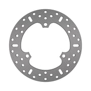 EBC Round D-Series Scooter Brake Rotor Scooter Series Silver Stainless Steel Solid-Mount Front One Piece (Fixed)